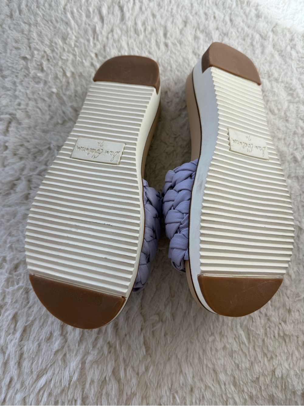 Sam Edelman Ainslie Sandal Lilac Braided - Size 7.5 - Picture 6 of 6
